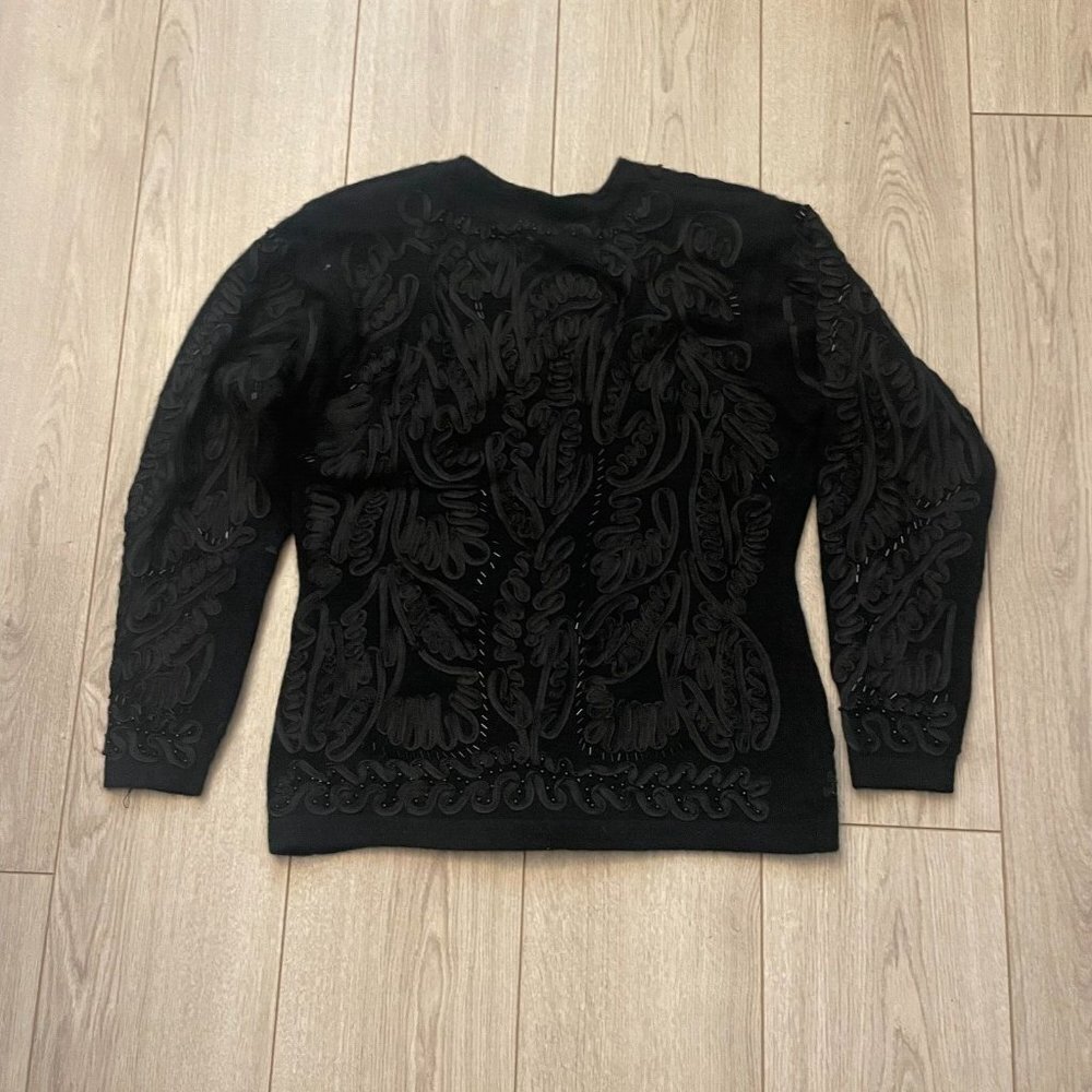 Classiques Entier Button Front Cardigan Sweater L… - image 5